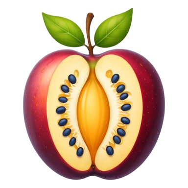 mac os icon fruit being squeezed  sticker