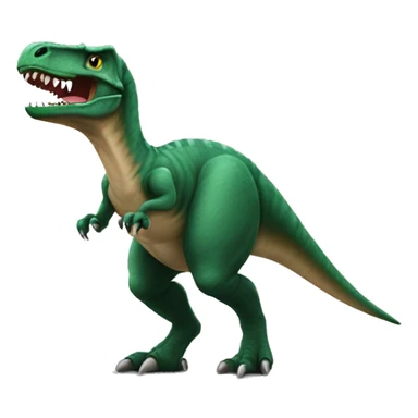 Dino hält eine HSV Fahne sticker