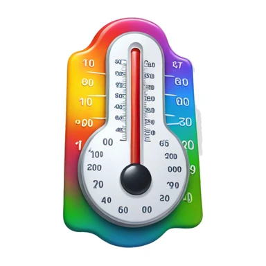 thermometer for living room sticker