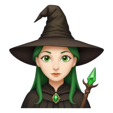 witch with big nose memoji  sticker