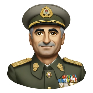 shah Mohammad Reza Pahlavi sticker