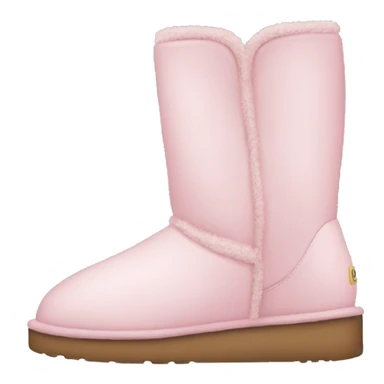 light pink uggs sticker
