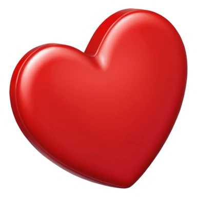 Red valentines sticker