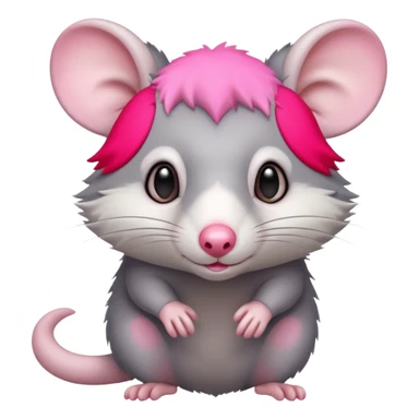 opossum sticker