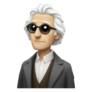 crowle from good omens sticker