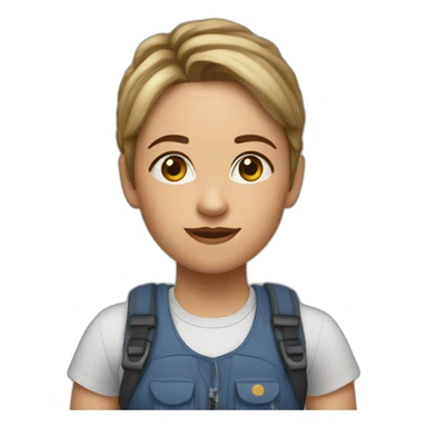 Ellie Williams sticker