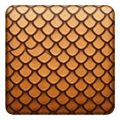 brown snake skin print sticker