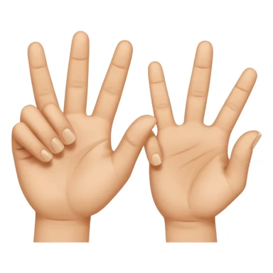 25 in sign language sticker