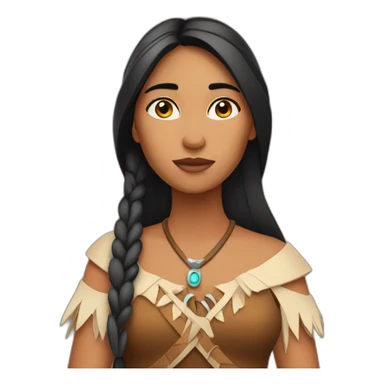 Pocahontas sticker