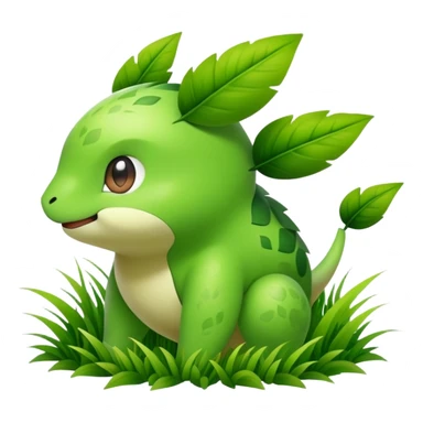 Grassy Pokémon-Fakémon-creature sticker