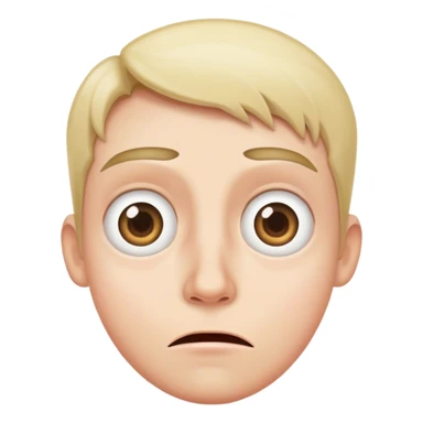 Cross eyed and confused  sticker