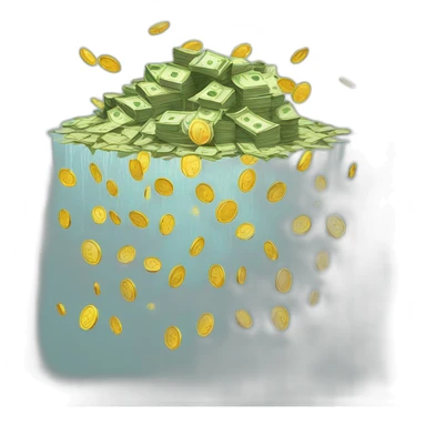 rain of money sticker