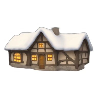 Village des neiges  sticker