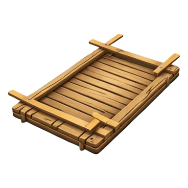 A sunken raft sticker