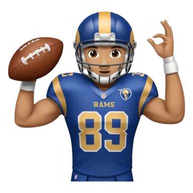 L.a. rams sticker