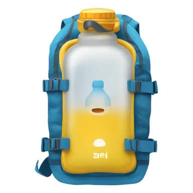 Hydration pack  sticker