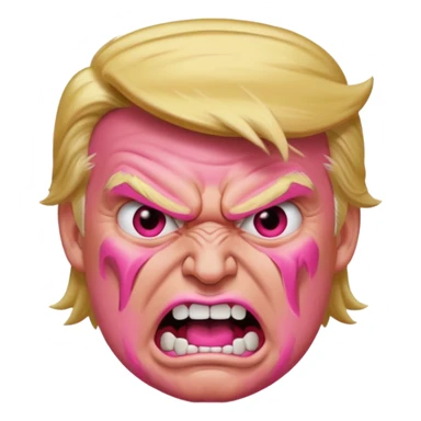 Trump pig real sticker