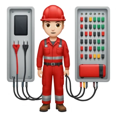 full bady red electrshn badass sticker