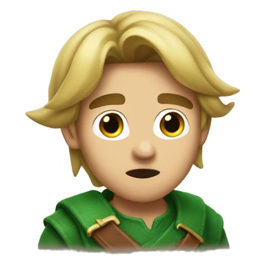 Link licking his lips sticker