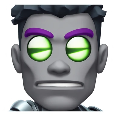 Teen titans go cyborg sticker