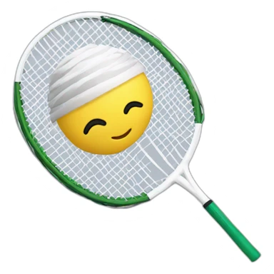 Volant de badminton sticker