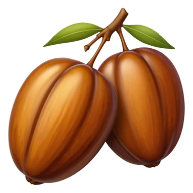 Date fruit sticker sticker