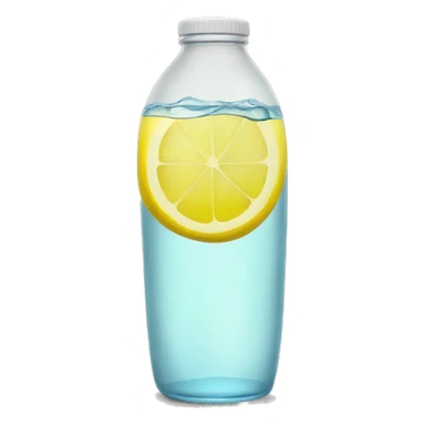 lemon water sticker