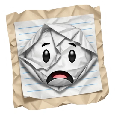 Exam with a fail sticker