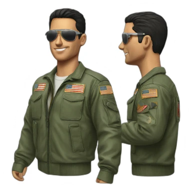 TOP GUN sticker
