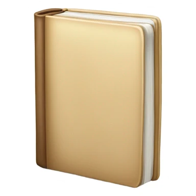 luxury beige book sticker