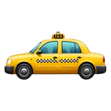 City Rain Scenes, Taxi reflection + puddle. sticker