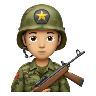 Soldier , vietnam war sticker