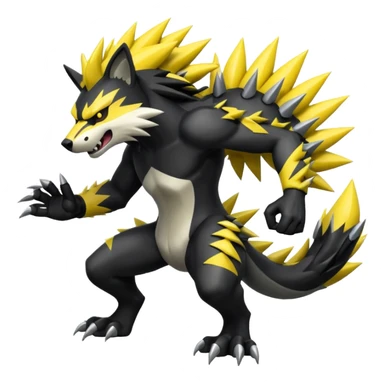 Obstagoon-Zeraora-fusion  sticker