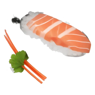 cartoon sashimi sticker