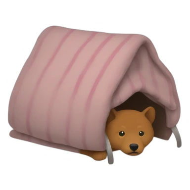 blanket shelter sticker