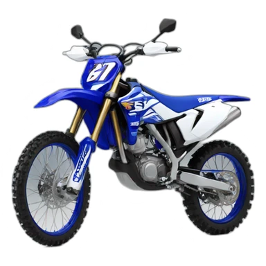 125 yz sticker