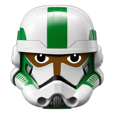 Stikcer of Lego Star Wars Trooper sticker