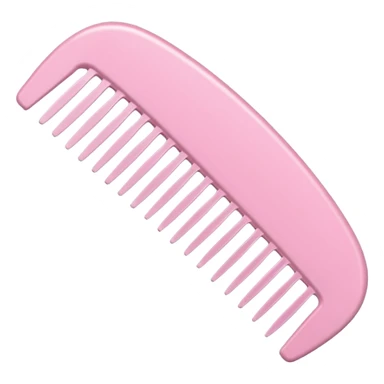 pastel pink comb sticker