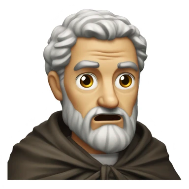 saint paul apostle angry sticker