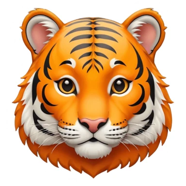 tigre qui sourit sticker