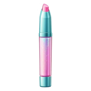 1990’s sparkly lip gloss tube sticker