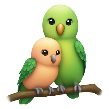 love birds sticker