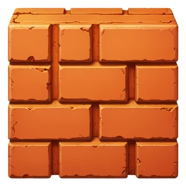 Kiln Brick, one piece sticker