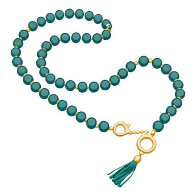 tasbih putih warna putih sticker