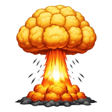 nuclear explosion sticker