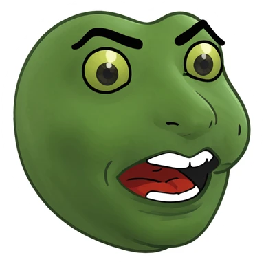 latex rubber mask lips emoji, expressive, style exploration sticker