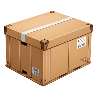 shipping cargo box sticker