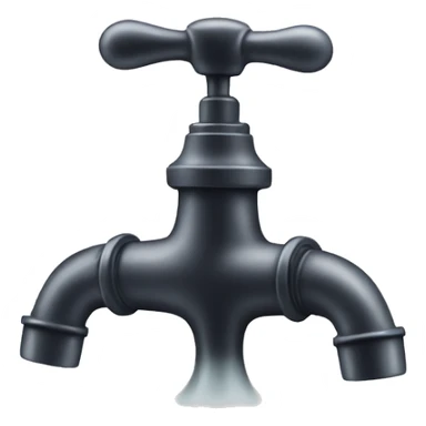 Water faucet tap sticker