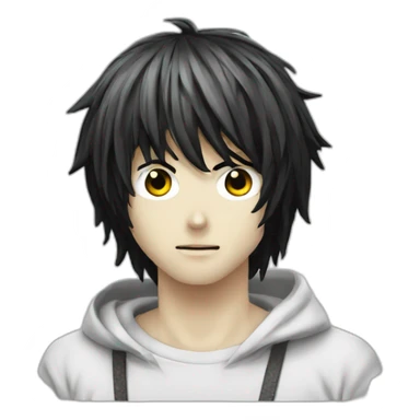 Death note Lawliet sticker