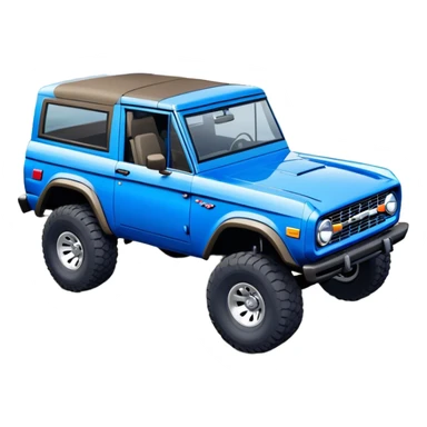 Ford Bronco - Ford (Model Year: 2021) (Iconic colour: Blue) sticker